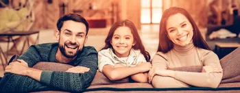 Glückliche Familie